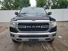 2019 Ram 1500 Big Horn Черный vin: 1C6SRFFT4KN698046