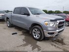 2020 Ram 1500 Big Horn  4x4 5'7 Box Silver vin: 1C6SRFFT5LN331254
