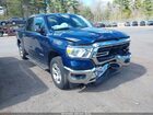 2021 Ram 1500 Big Horn  4x4 5'7 Box Dark Blue vin: 1C6SRFFT5MN634679