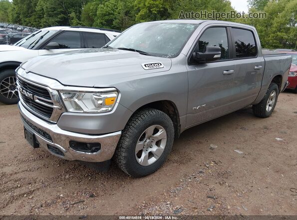 1C6SRFFT7KN849476 2019 RAM 1500 Серебряный Передняя левая четверть