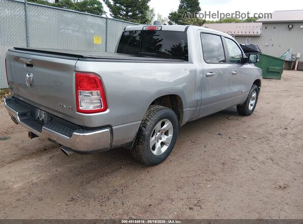 1C6SRFFT7KN849476 2019 RAM 1500 Серебряный Задняя правая четверть