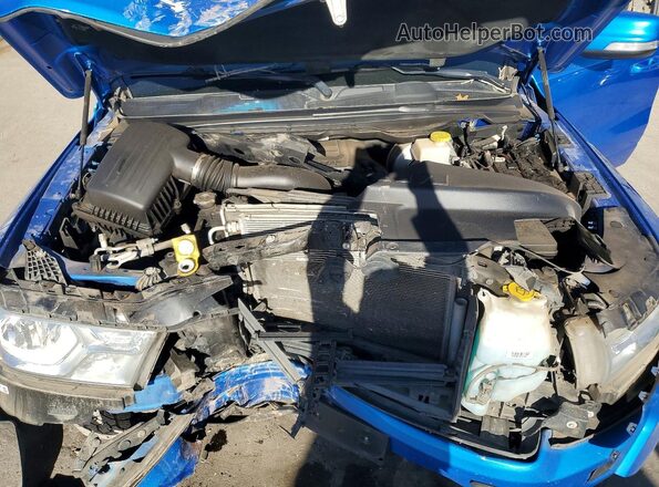 1C6SRFFTXMN514151 2021 RAM 1500 Blue Widok wnętrza z tyłu