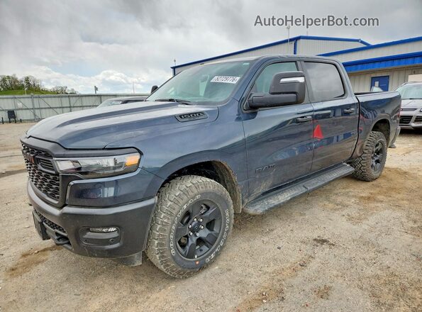 1C6SRFGP1SN713779 2025 RAM 1500 Синий Передняя левая четверть