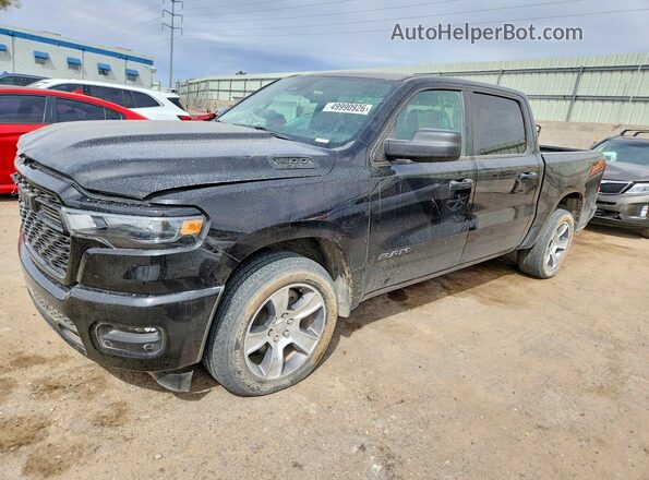 1C6SRFGP2SN683563 2025 RAM 1500 Black Առջևի ձախ երեք քառորդ տեսարան