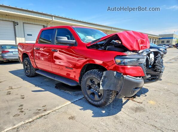1C6SRFGP5SN692466 2025 RAM 1500 Красный Передняя правая четверть