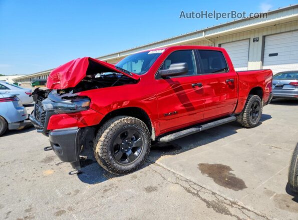 1C6SRFGP5SN692466 2025 RAM 1500 Красный Передняя левая четверть