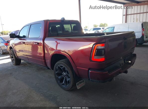 1C6SRFHM8NN117383 2022 RAM 1500 Красный Задняя левая четверть