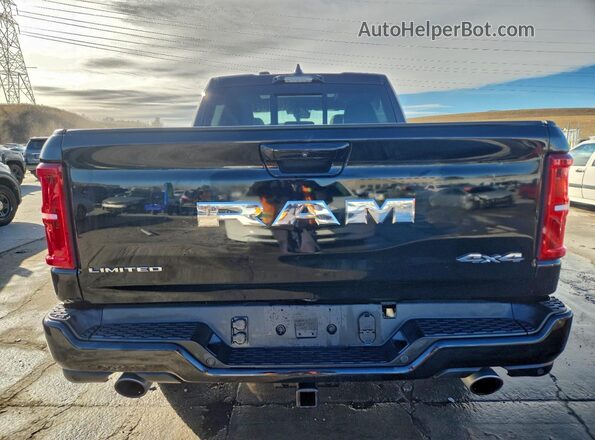 1C6SRFHP3SN596107 2025 RAM 1500 Черный Вид сзади