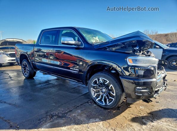 1C6SRFHP3SN596107 2025 RAM 1500 Черный Передняя правая четверть