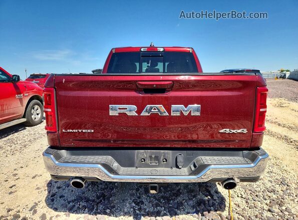 1C6SRFHP5SN582841 2025 RAM 1500 Красный Вид сзади