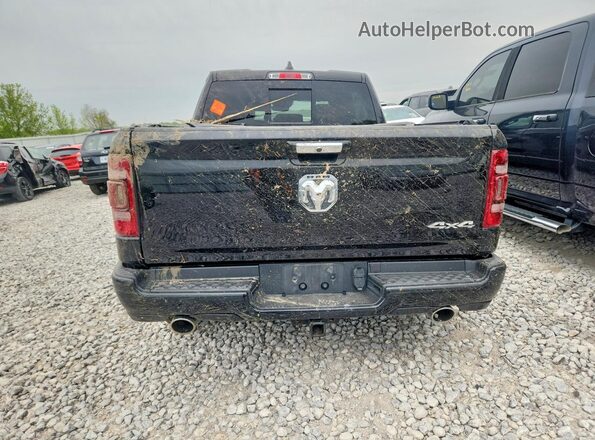 1C6SRFHT0KN669933 2019 RAM 1500 Black Widok z tyłu
