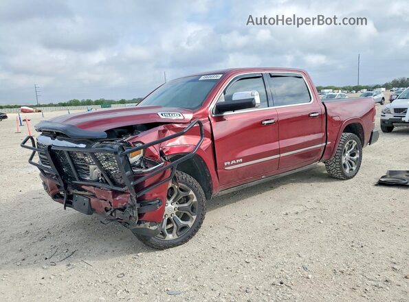 1C6SRFHT1LN220021 2020 RAM 1500 Бордовый Передняя левая четверть