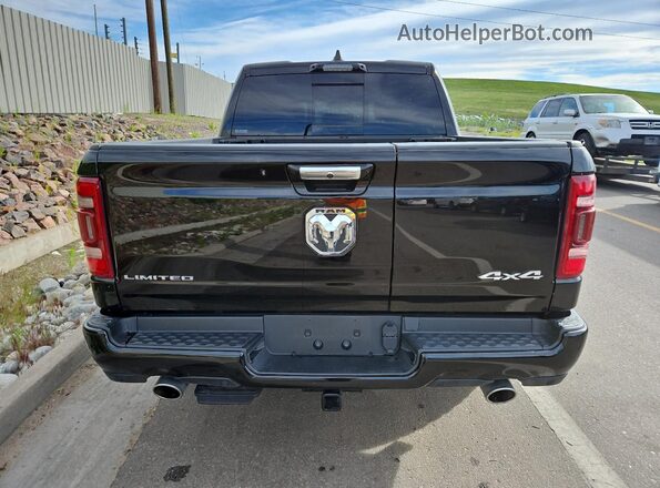 1C6SRFHT1NN136266 2022 RAM 1500 Black Вид ззаду