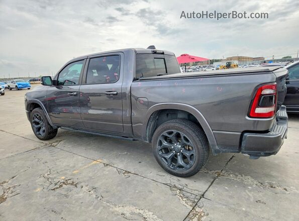 1C6SRFHT2NN137703 2022 RAM 1500 Gray Trasero izquierdo