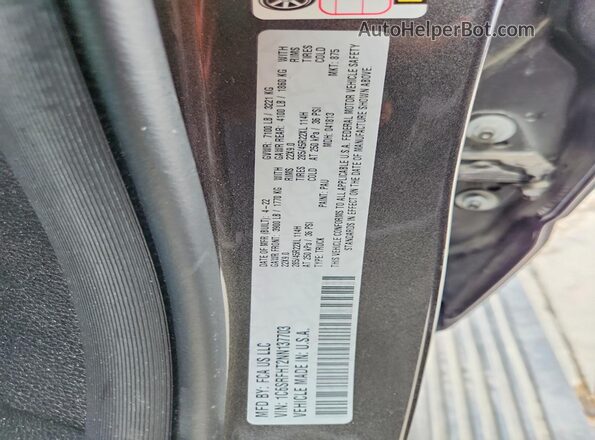 1C6SRFHT2NN137703 2022 RAM 1500 Gray Vista del compartimento del motor