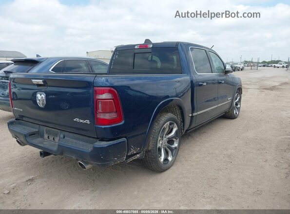 1C6SRFHT5KN632554 2019 RAM 1500 Blue Tył prawy
