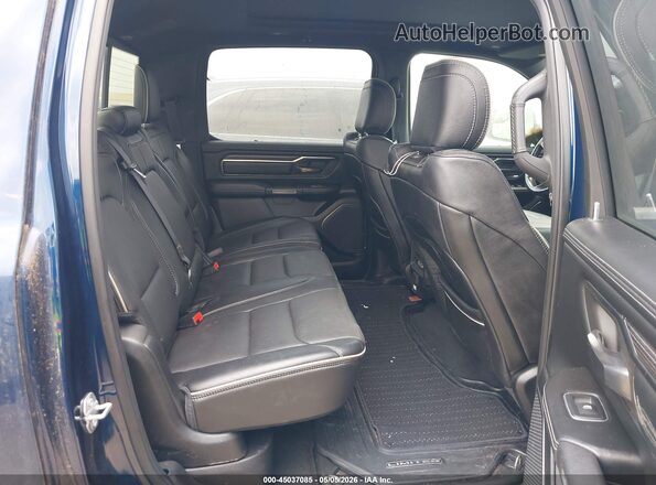 1C6SRFHT5KN632554 2019 RAM 1500 Blue Widok naklejki z numerem VIN