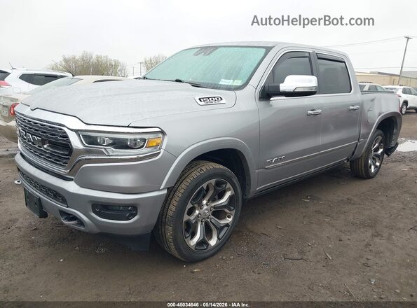 1C6SRFHT6LN194130 2020 RAM 1500 Серебряный Передняя левая четверть