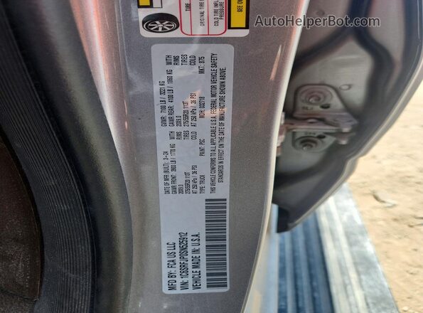 1C6SRFJP0SN525912 2025 RAM 1500 Silver Engine compartment view