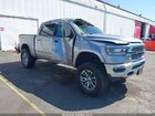 2021 Ram 1500 Laramie  4x4 5'7 Box Silver vin: 1C6SRFJT1MN808450