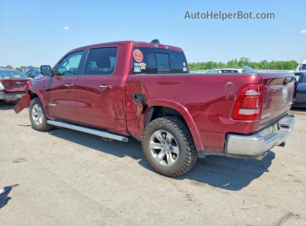 1C6SRFJT3MN525015 2021 RAM 1500 Burgundy Tył lewy