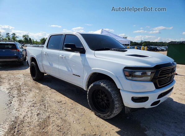 1C6SRFJT6MN590280 2021 RAM 1500 Белый Передняя правая четверть