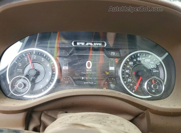 1C6SRFJT6MN643124 2021 RAM 1500 Белый Вид щитка приборов