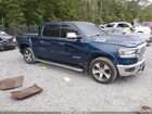 2020 Ram 1500 Laramie  4x4 5'7 Box Blue vin: 1C6SRFJT8LN415673