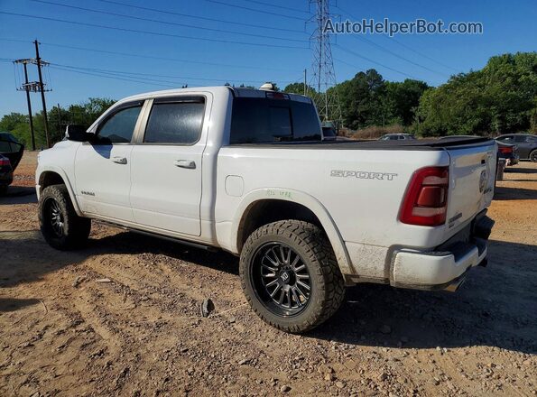 1C6SRFJTXMN734641 2021 RAM 1500 Белый Задняя левая четверть