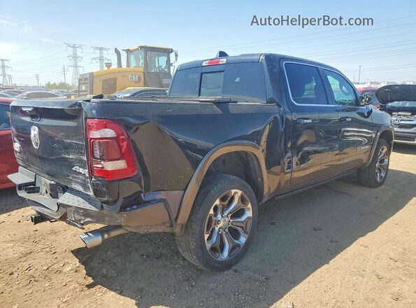 1C6SRFKT3LN132967 2020 RAM 1500 Черный Задняя правая четверть