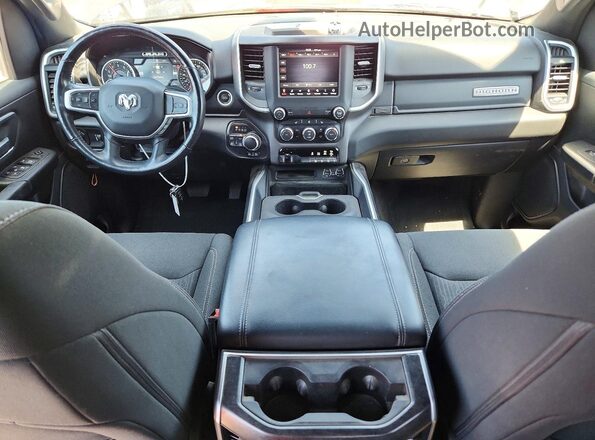 1C6SRFMTXMN519336 2021 RAM 1500 Gray Вид панелі приладів