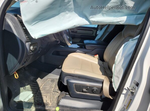 1C6SRFPT7MN635671 2021 RAM 1500 Белый Вид салона спереди