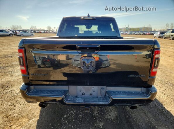 1C6SRFVT5MN536155 2021 RAM 1500 Black Widok z tyłu