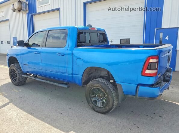 1C6SRFVTXNN396587 2022 RAM 1500 Синий Задняя левая четверть