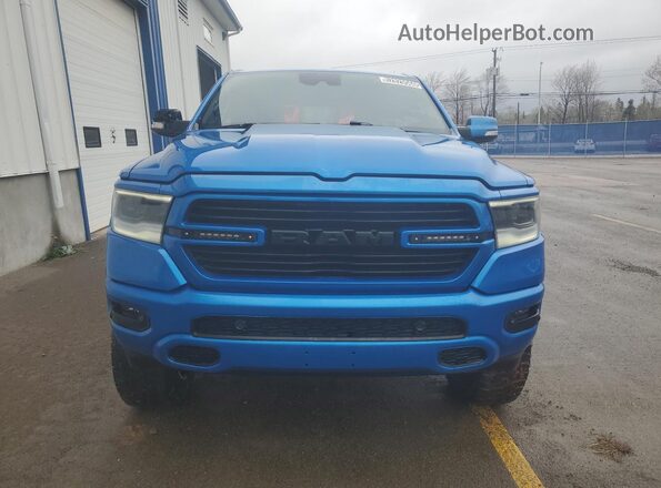 1C6SRFVTXNN396587 2022 RAM 1500 Синий 