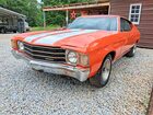 1972 Chevrolet Chevelle Orange vin: 1D37F2B562404
