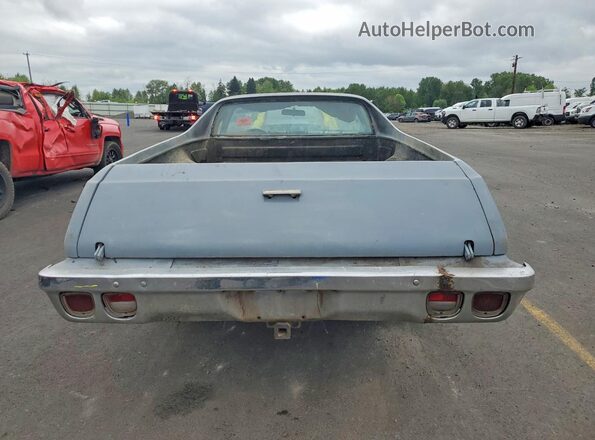 1D80L7Z409609 1977 CHEVROLET EL Gray Widok z tyłu