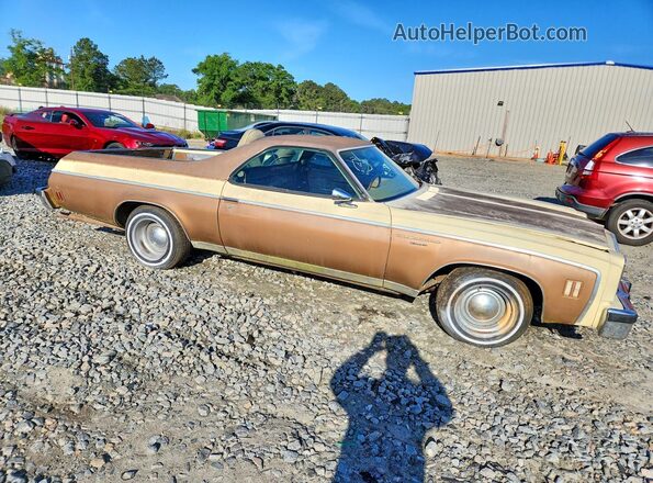 1D80V6D529612 1976 CHEVROLET EL Brown Առջևի աջ