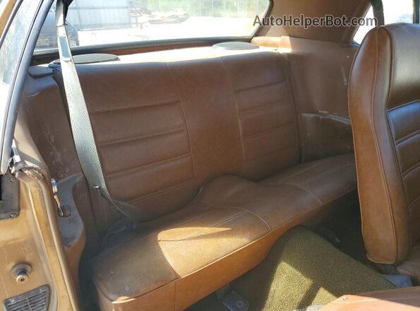 1F01F143439 1971 FORD MUSTANG Gold უკანა სავარძლების ხედი