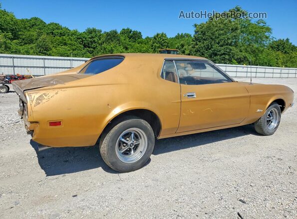 1F01F143439 1971 FORD MUSTANG Gold უკანა მარჯვენა