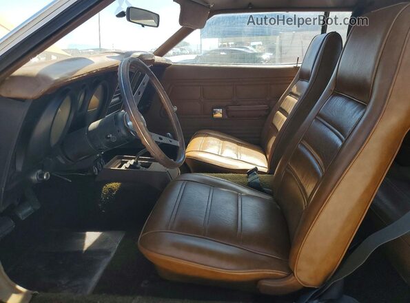 1F01F143439 1971 FORD MUSTANG Gold წინა სალონის ხედი