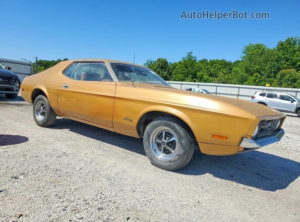 1F01F143439 1971 FORD MUSTANG Gold წინა მარჯვენა