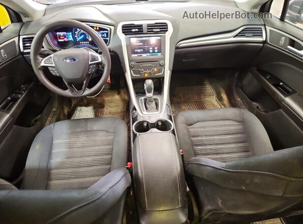 1FA6P0H76G5118600 2016 FORD FUSION Серый Вид панели приборов