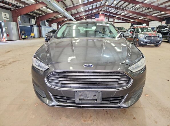 1FA6P0H76G5118600 2016 FORD FUSION Серый Вид спереди