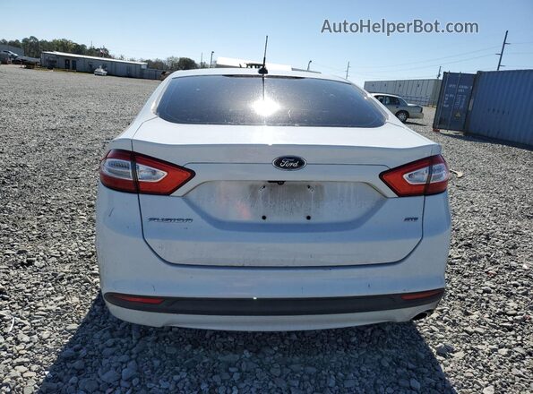 1FA6P0H79G5113956 2016 FORD FUSION Белый Вид сзади