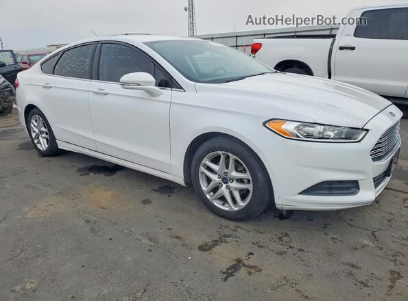 1FA6P0H7XG5123136 2016 FORD FUSION Белый Передняя правая четверть
