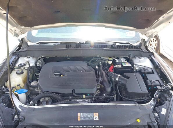 1FA6P0HD0G5118159 2016 FORD FUSION Серебряный Вид сзади