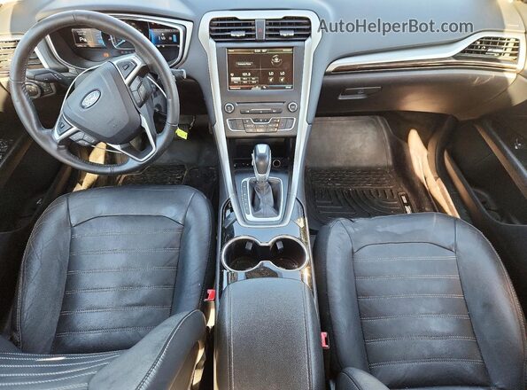 1FA6P0HD2G5111083 2016 FORD FUSION White Widok deski rozdzielczej