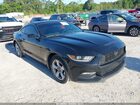 2016 Ford Mustang V6 Black vin: 1FA6P8AM1G5259069
