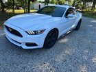 2016 Ford Mustang White vin: 1FA6P8AM1G5260075